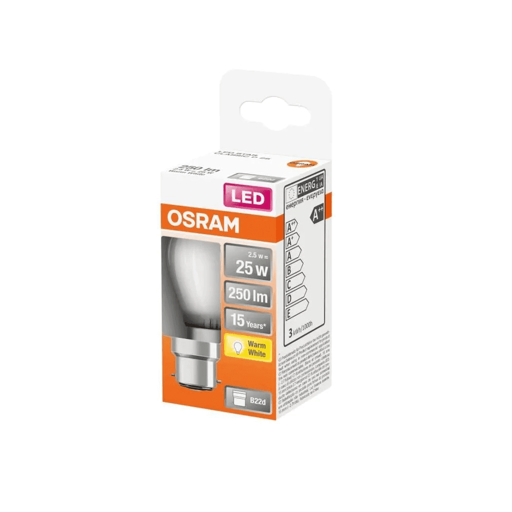 lampe led_éclairage interieur _ osram_ledvance_sonegoce_maroc_casablanca_sphérique_B22_dépoli_WELL