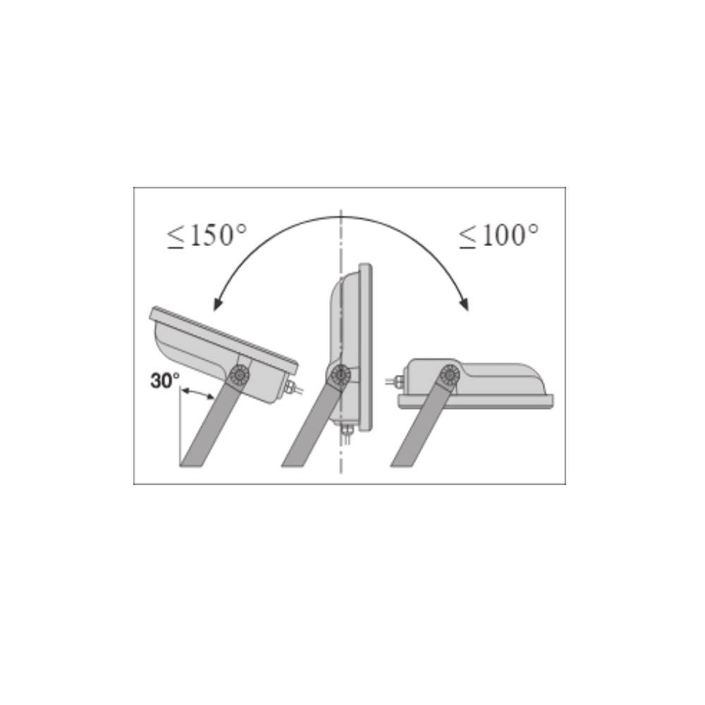 4058075429048_luminaire led éclairag_extérieur_ osram_ledvance_sonegoce_maroc_casablanca_maroc_PROJECTEUR LEDVANCE 30W 6500K_graph_angle