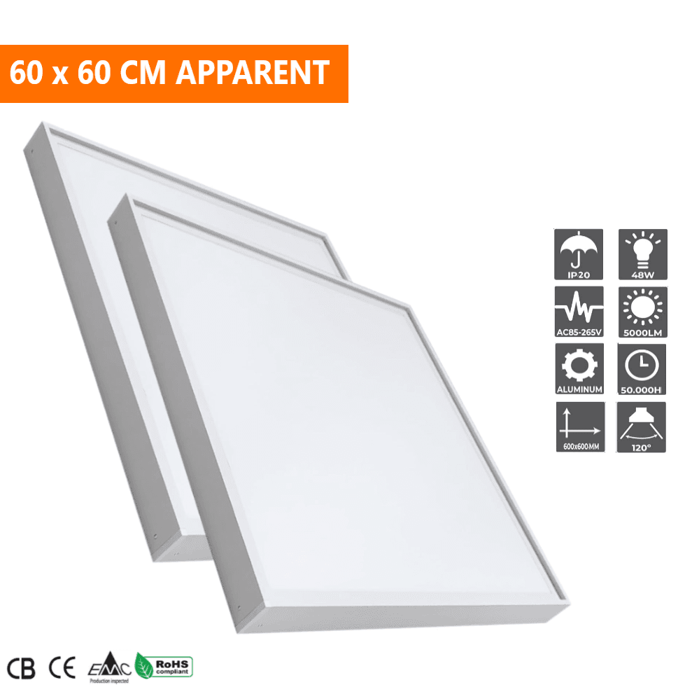 PANEL-LED-WELL-600X600-APPARENT-48W-6500K