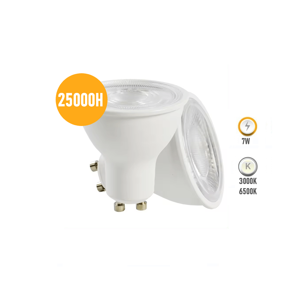 lampe-LED-GU10-WELL-7W-220V-6500K_sonegoce_eclairage-Maroc